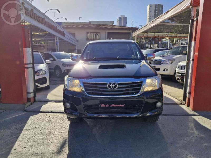 TOYOTA - HILUX 3.0 SRV 4X4 CD 16V TURBO INTERCOOLER DIESEL 4P AUTOMÁTICO - 2012/2012 - PRETA - R$ 115.000,00