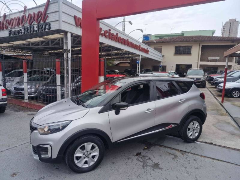 RENAULT - CAPTUR 1.6 LIFE 16V FLEX 4P AUTOMÁTICO - 2019/2019 - PRATA - R$ 74.900,00