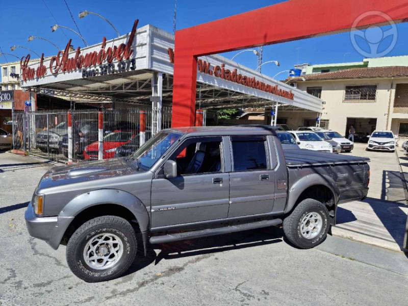MITSUBISHI - L200 2.5 GLS HPE 4X4 CD 8V TURBO DIESEL 4P MANUAL - 2002/2003 - CINZA - R$ 54.900,00