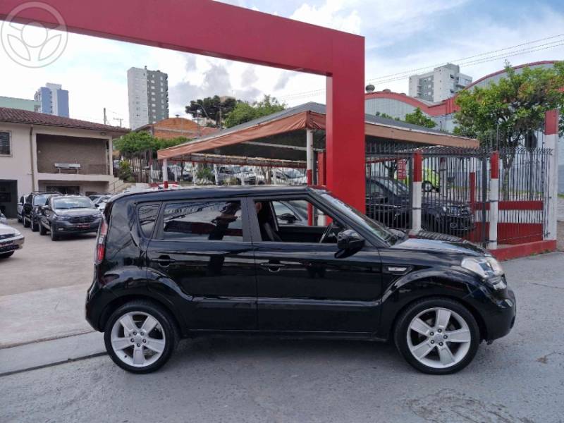 KIA MOTORS - SOUL 1.6 EX 16V FLEX 4P MANUAL - 2011/2012 - PRETA - R$ 42.900,00