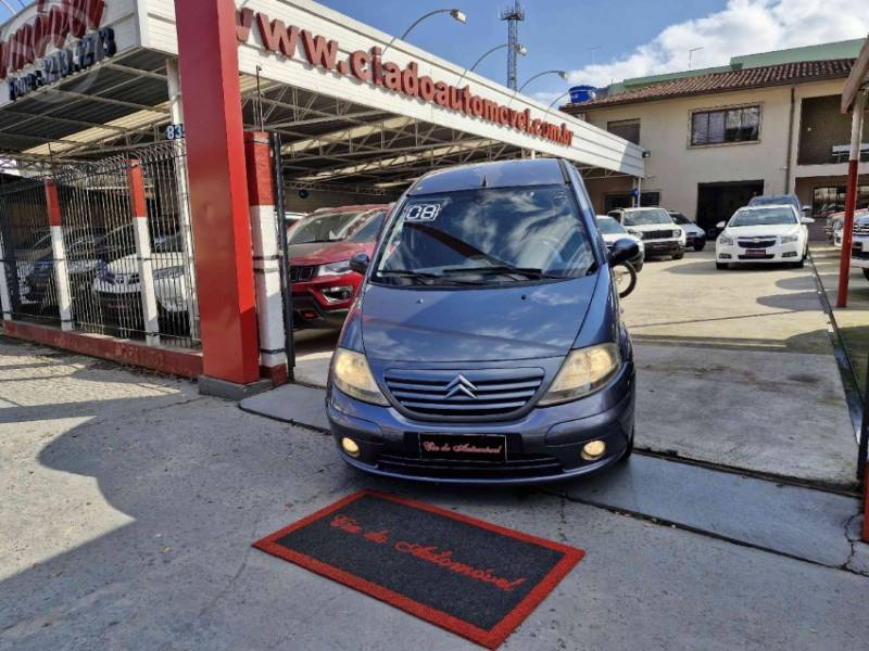 CITROËN - C3 1.4 I EXCLUSIVE 8V FLEX 4P MANUAL - 2008/2008 - CINZA - R$ 22.900,00
