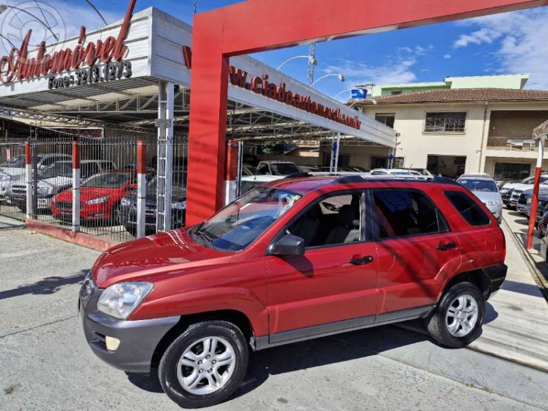 KIA MOTORS - SPORTAGE 2.0 LX 4X2 16V 4P MANUAL - 2008/2008 - BORDO - R$ 35.900,00