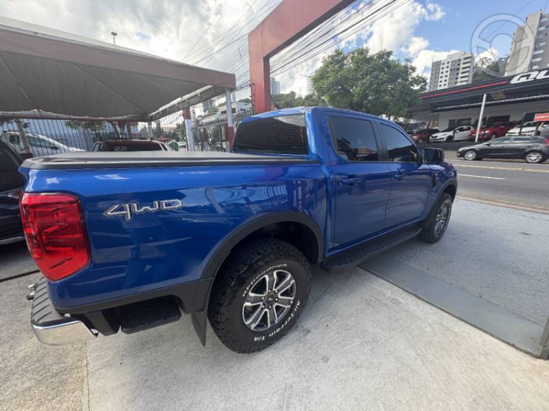 FORD - RANGER 3.0 V6 XLT CD TURBO 4X4 DIESEL 4P AUTOMÁTICO - 2024/2024 - AZUL - R$ 259.000,00