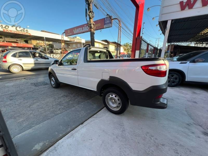 FIAT - STRADA 1.4 MPI HARD WORKING CS 8V FLEX 2P MANUAL - 2019/2020 - BRANCA - R$ 59.800,00