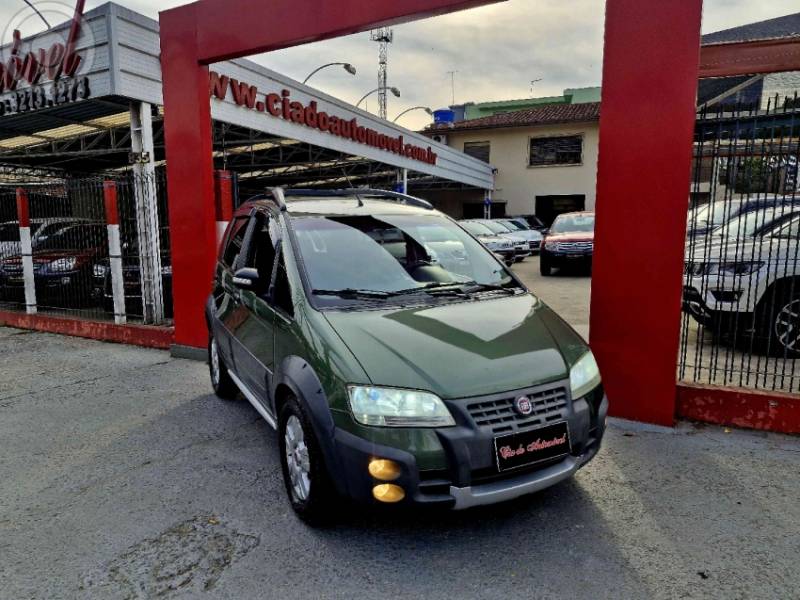FIAT - IDEA 1.8 MPI ADVENTURE 16V FLEX 4P MANUAL - 2009/2010 - VERDE - R$ 32.900,00