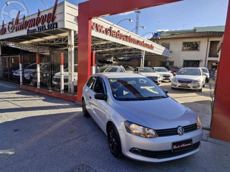 VOLKSWAGEN - GOL 1.0 MI 8V FLEX 2P MANUAL G.VI - 2012/2013 - PRATA - R$ 28.900,00