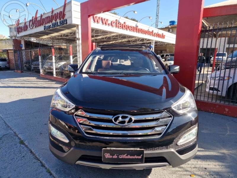HYUNDAI - SANTA FÉ 3.3 MPFI 4X4 7 LUGARES V6 270CV 4P AUTOMÁTICO - 2013/2014 - PRETA - R$ 89.000,00