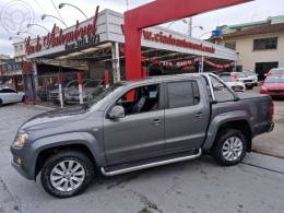 VOLKSWAGEN - AMAROK 2.0 HIGHLINE 4X4 CD 16V TURBO INTERCOOLER DIESEL 4P MANUAL - 2010/2011 - CINZA - R$ 69.800,00