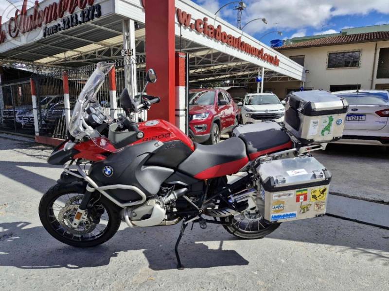 BMW - R 1200 GS ADVENTURE - 2008/2008 - VERMELHA - R$ 47.900,00