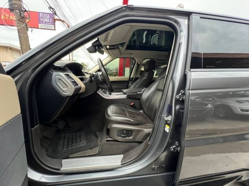 LAND ROVER - RANGE ROVER SPORT 3.0 HSE 4X4 V6 24V TURBO DIESEL 4P AUTOMÁTICO - 2018/2019 - CINZA - R$ 285.000,00