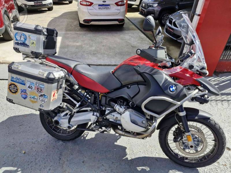 BMW - R 1200 GS ADVENTURE - 2008/2008 - VERMELHA - R$ 47.900,00