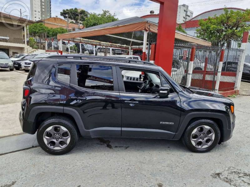 JEEP - RENEGADE 1.8 16V FLEX LONGITUDE 4P AUTOMÁTICO - 2017/2017 - PRETA - R$ 64.900,00