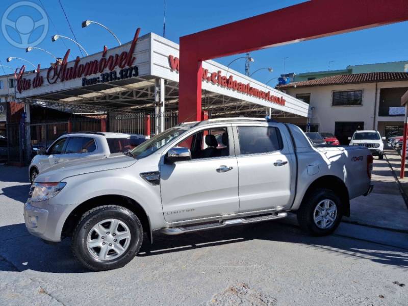 FORD - RANGER 3.2 LIMITED 4X4 CD 20V DIESEL 4P AUTOMÁTICO - 2014/2014 - PRATA - R$ 99.800,00