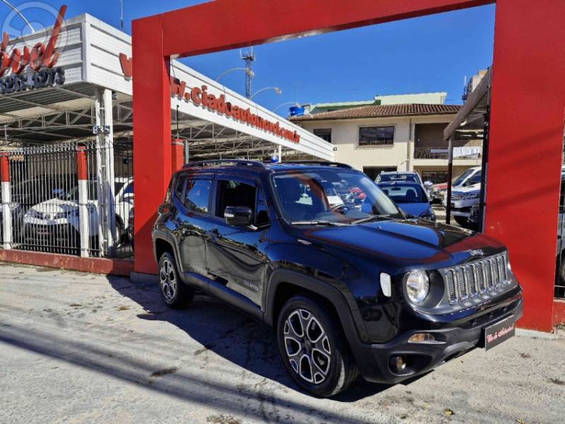 JEEP - RENEGADE 2.0 16V TURBO DIESEL LONGITUDE 4P 4X4 AUTOMÁTICO - 2016/2016 - PRETA - R$ 79.800,00