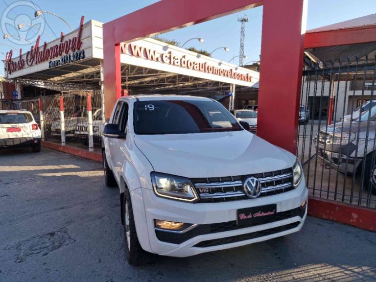 VOLKSWAGEN - AMAROK 3.0 V6 TDI HIGHLINE CD DIESEL 4MOTION AUTOMÁTICO - 2019/2019 - BRANCA - R$ 155.000,00