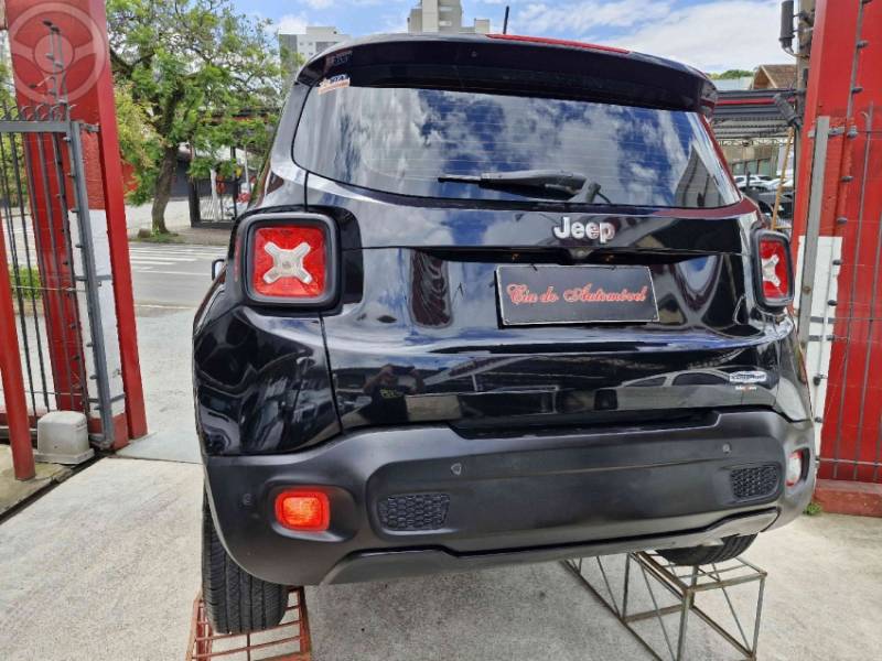 JEEP - RENEGADE 1.8 16V FLEX LONGITUDE 4P AUTOMÁTICO - 2017/2017 - PRETA - R$ 64.900,00