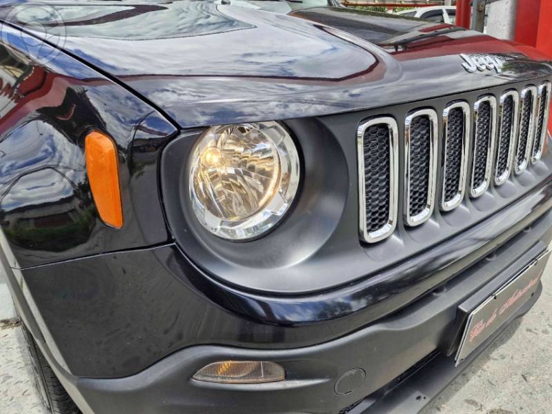 JEEP - RENEGADE 1.8 16V FLEX LONGITUDE 4P AUTOMÁTICO - 2017/2017 - PRETA - R$ 64.900,00