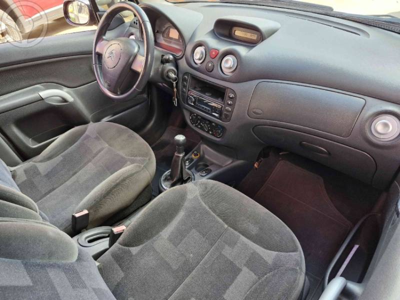 CITROËN - C3 1.4 I EXCLUSIVE 8V FLEX 4P MANUAL - 2008/2008 - CINZA - R$ 22.900,00