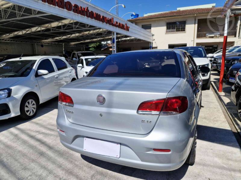FIAT - SIENA 1.4 MPI EL 8V FLEX 4P MANUAL - 2011/2012 - PRATA - R$ 34.900,00