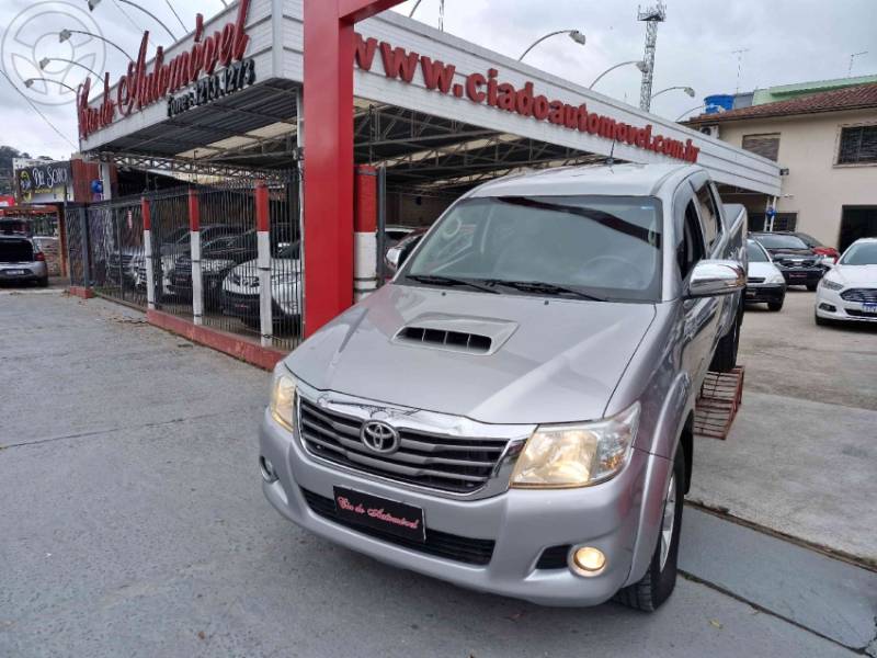 TOYOTA - HILUX 3.0 SRV 4X4 CD 16V TURBO INTERCOOLER DIESEL 4P AUTOMÁTICO - 2015/2015 - PRATA - R$ 143.000,00