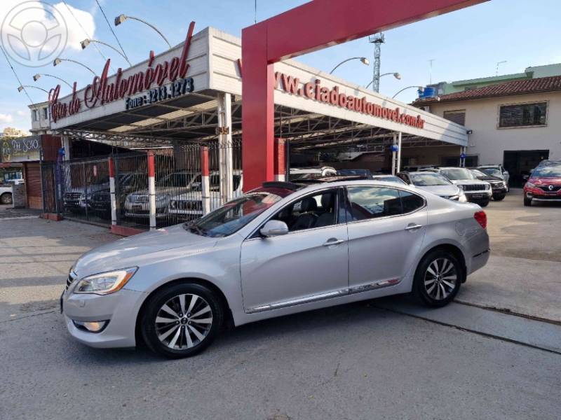 KIA MOTORS - CADENZA 3.5 V6 24V 4P AUTOMÁTICO - 2012/2012 - PRATA - R$ 64.900,00