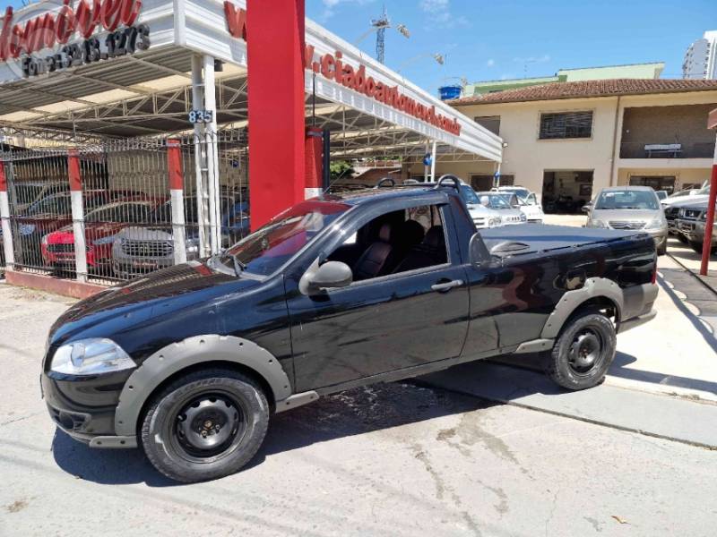 FIAT - STRADA 1.4 MPI WORKING CS 8V FLEX 2P MANUAL - 2012/2012 - PRETA - R$ 41.900,00