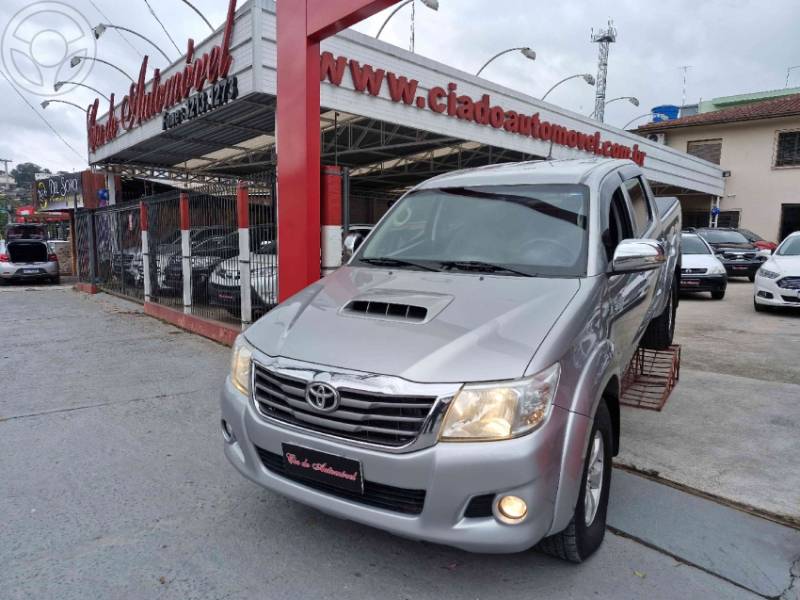 TOYOTA - HILUX 3.0 SRV 4X4 CD 16V TURBO INTERCOOLER DIESEL 4P AUTOMÁTICO - 2015/2015 - PRATA - R$ 143.000,00