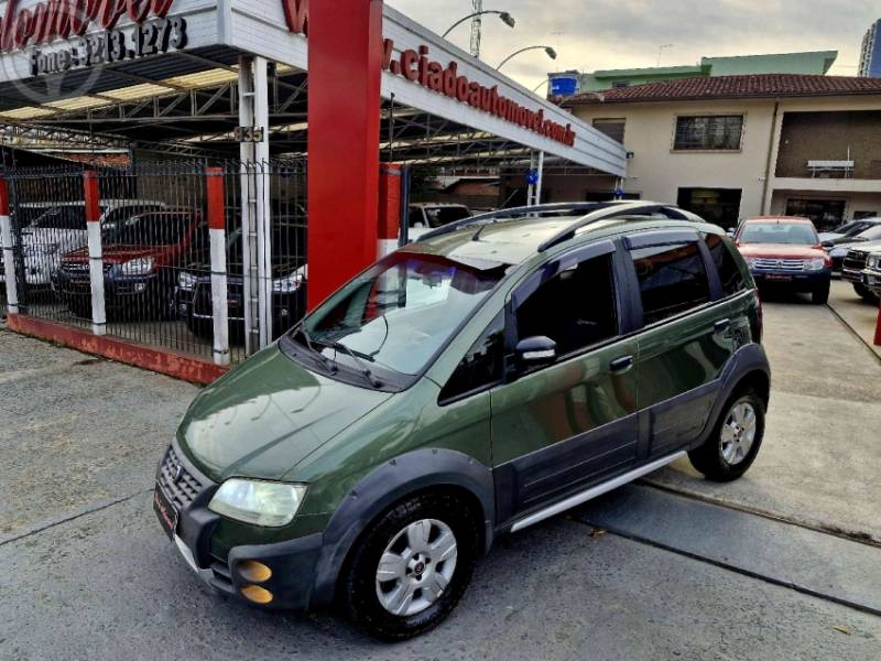 FIAT - IDEA 1.8 MPI ADVENTURE 16V FLEX 4P MANUAL - 2009/2010 - VERDE - R$ 32.900,00