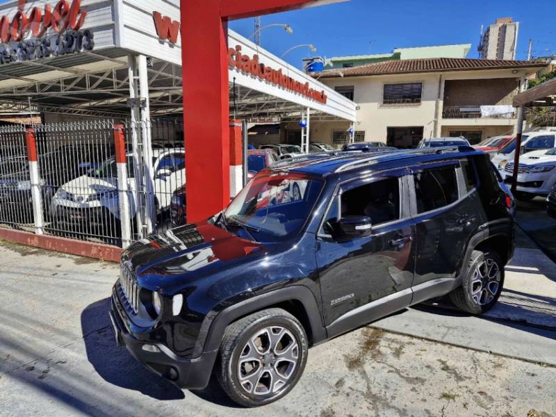 JEEP - RENEGADE 2.0 16V TURBO DIESEL LONGITUDE 4P 4X4 AUTOMÁTICO - 2016/2016 - PRETA - R$ 79.800,00