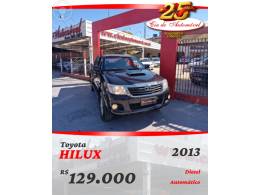 TOYOTA - HILUX 3.0 SR 4X4 CD 16V TURBO INTERCOOLER DIESEL 4P AUTOMÁTICO - 2012/2013 - PRETA - R$ 129.000,00