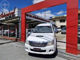 TOYOTA - HILUX 3.0 SRV TOP 4X4 CD 16V TURBO INTERCOOLER DIESEL 4P AUTOMÁTICO - 2014/2015 - BRANCA - R$ 149.000,00