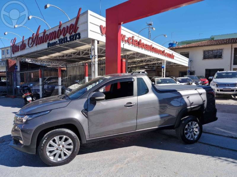 FIAT - STRADA 1.3 FREEDOM PLUS CS 8V FLEX 2P MANUAL - 2023/2023 - CINZA - R$ 89.000,00