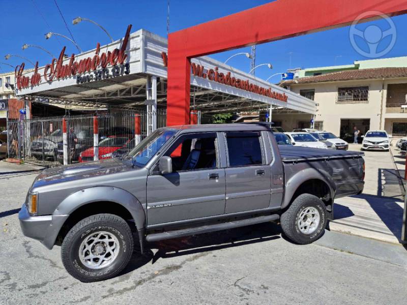 MITSUBISHI - L200 2.5 GLS HPE 4X4 CD 8V TURBO DIESEL 4P MANUAL - 2002/2003 - CINZA - R$ 54.900,00