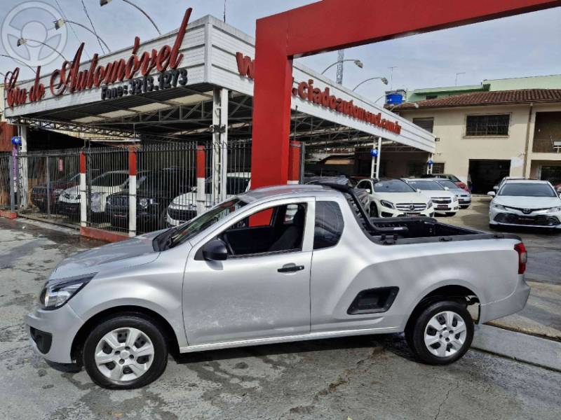 CHEVROLET - MONTANA 1.4 MPFI LS CS 8V FLEX 2P MANUAL - 2013/2014 - PRATA - R$ 39.800,00