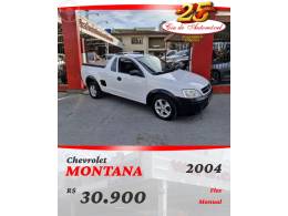 CHEVROLET - MONTANA 1.8 MPFI CS 8V FLEXPOWER 2P MANUAL - 2004/2004 - BRANCA - R$ 30.900,00