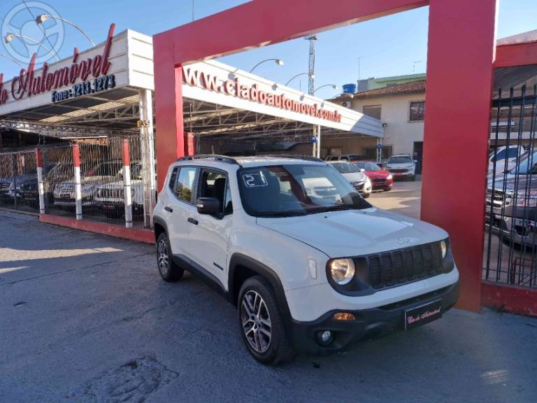 JEEP - RENEGADE 1.8 16V FLEX SPORT 4P AUTOMÁTICO - 2021/2021 - BRANCA - R$ 86.900,00