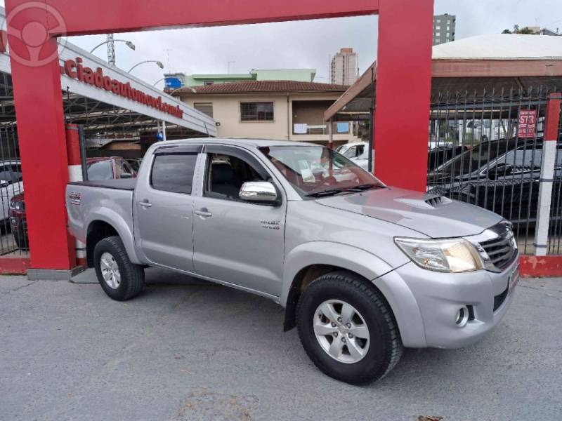 TOYOTA - HILUX 3.0 SRV 4X4 CD 16V TURBO INTERCOOLER DIESEL 4P AUTOMÁTICO - 2015/2015 - PRATA - R$ 143.000,00