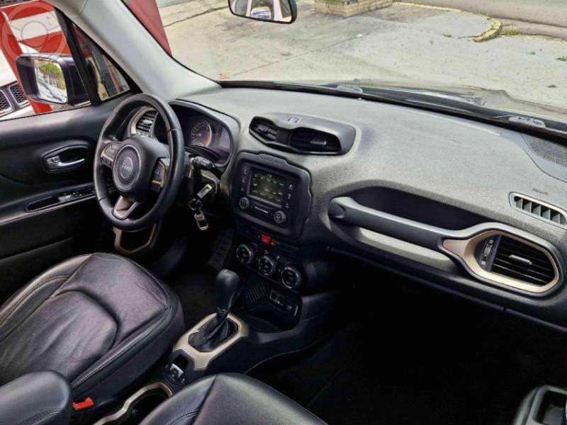 JEEP - RENEGADE 1.8 16V FLEX LONGITUDE 4P AUTOMÁTICO - 2017/2017 - PRETA - R$ 64.900,00
