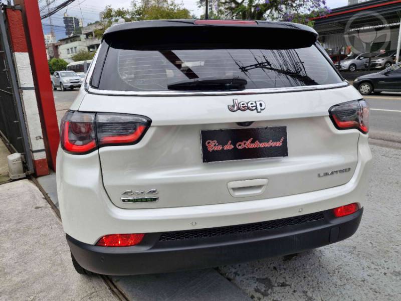 JEEP - COMPASS 2.0 16V DIESEL LIMITED 4X4 AUTOMÁTICO - 2020/2020 - BRANCA - R$ 126.900,00