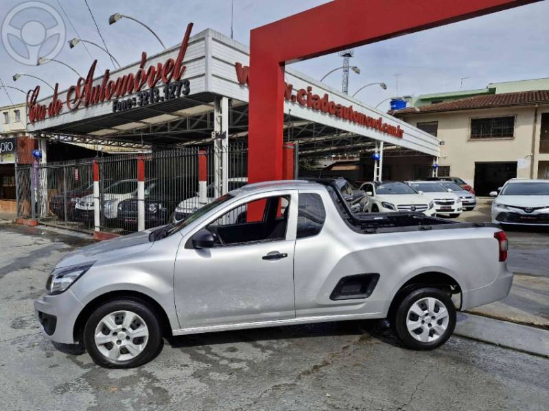 CHEVROLET - MONTANA 1.4 MPFI LS CS 8V FLEX 2P MANUAL - 2013/2014 - PRATA - R$ 39.800,00