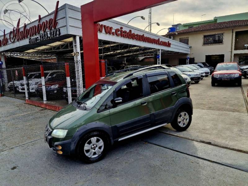 FIAT - IDEA 1.8 MPI ADVENTURE 16V FLEX 4P MANUAL - 2009/2010 - VERDE - R$ 32.900,00
