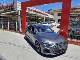 AUDI - A3 2.0 TFSI PERFORMANCE BLACK SEDAN 4P AUTOMÁTICA - 2022/2023 - CINZA - R$ 216.000,00