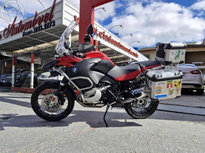 BMW - R 1200 GS ADVENTURE - 2008/2008 - VERMELHA - R$ 47.900,00