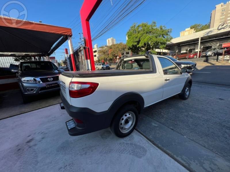 FIAT - STRADA 1.4 MPI HARD WORKING CS 8V FLEX 2P MANUAL - 2019/2020 - BRANCA - R$ 59.800,00