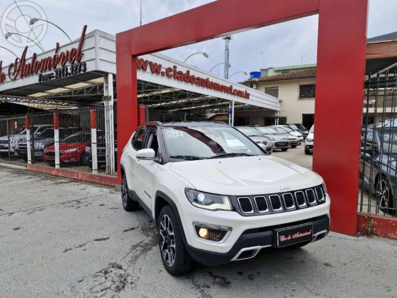 JEEP - COMPASS 2.0 16V DIESEL LIMITED 4X4 AUTOMÁTICO - 2020/2020 - BRANCA - R$ 126.900,00