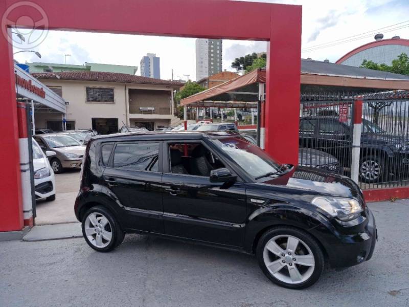 KIA MOTORS - SOUL 1.6 EX 16V FLEX 4P MANUAL - 2011/2012 - PRETA - R$ 42.900,00