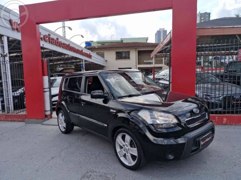 KIA MOTORS - SOUL 1.6 EX 16V FLEX 4P MANUAL - 2011/2012 - PRETA - R$ 42.900,00