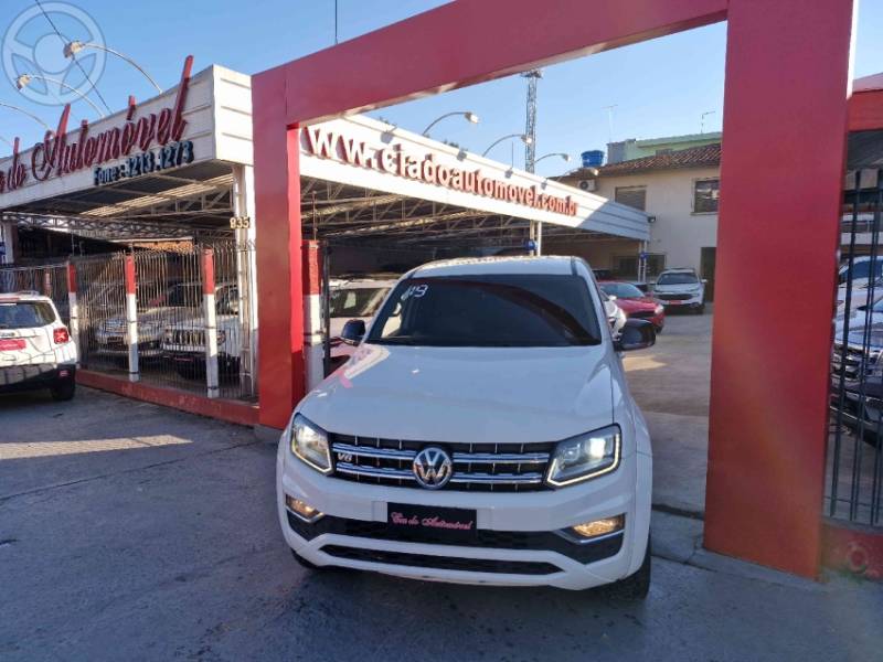 VOLKSWAGEN - AMAROK 3.0 V6 TDI HIGHLINE CD DIESEL 4MOTION AUTOMÁTICO - 2019/2019 - BRANCA - R$ 155.000,00